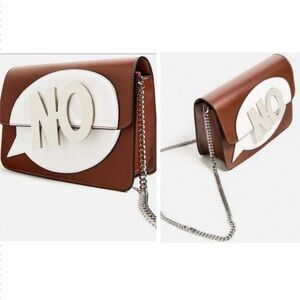 Zara everyday fun Crossbody Bag with chain